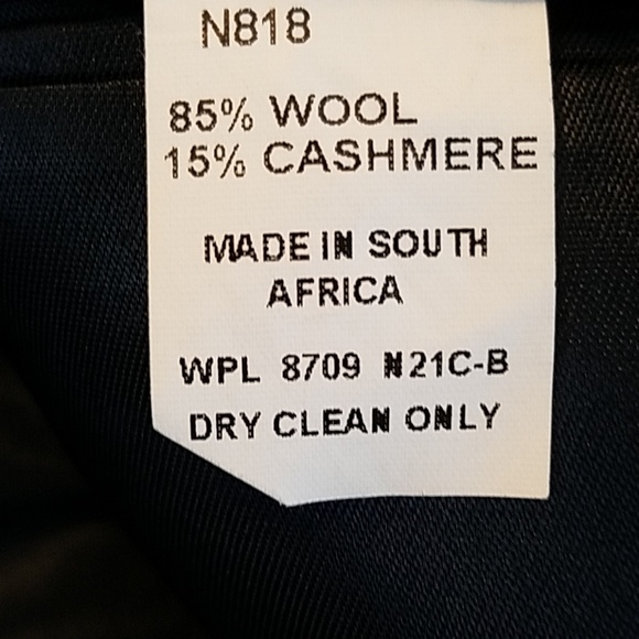 Nautica houndstooth wool cashmere Blazer - Picture 4 of 5